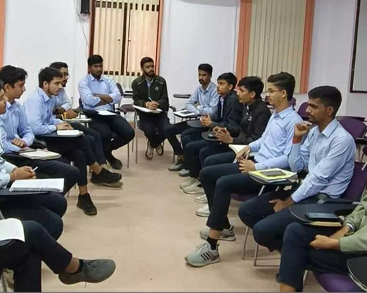 A student-led panel discussion was organized at Sobhasaria Group of Institutions by B.Tech I Year