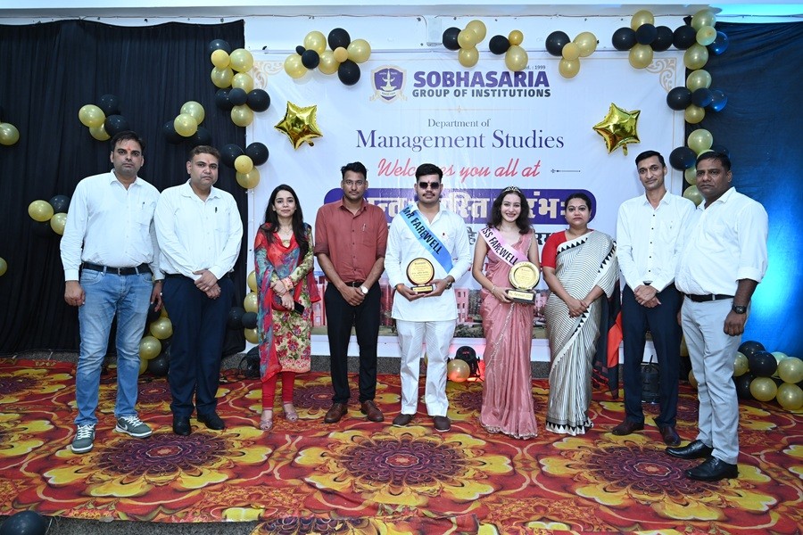 Sobhasaria Group Management Education Department Organizes Farewell Party 2026