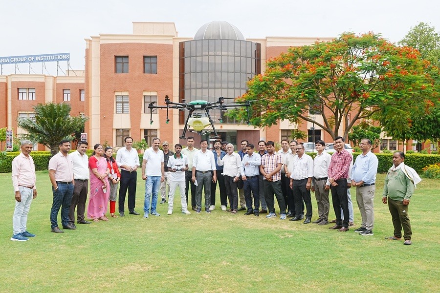 WOW Group Conducts Live Drone Technology Demonstration at Sobhasaria Group